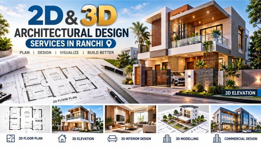 You are currently viewing 2D & 3D Architectural Design Services in Ranchi