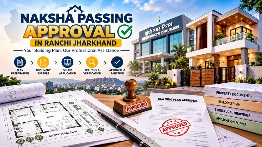 You are currently viewing Naksha Passing Approval in Ranchi Jharkhand